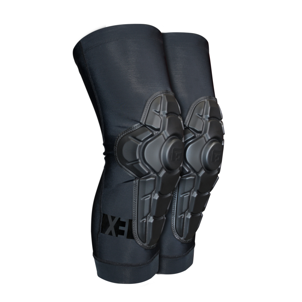 G-Form Pro-X3 Knee Guards, matte black, XXL