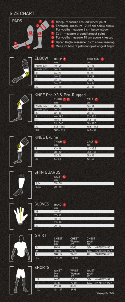 G-Form Kid's Lil'G Knee & Elbow Guards L/XL, black,  L/XL (4-5)